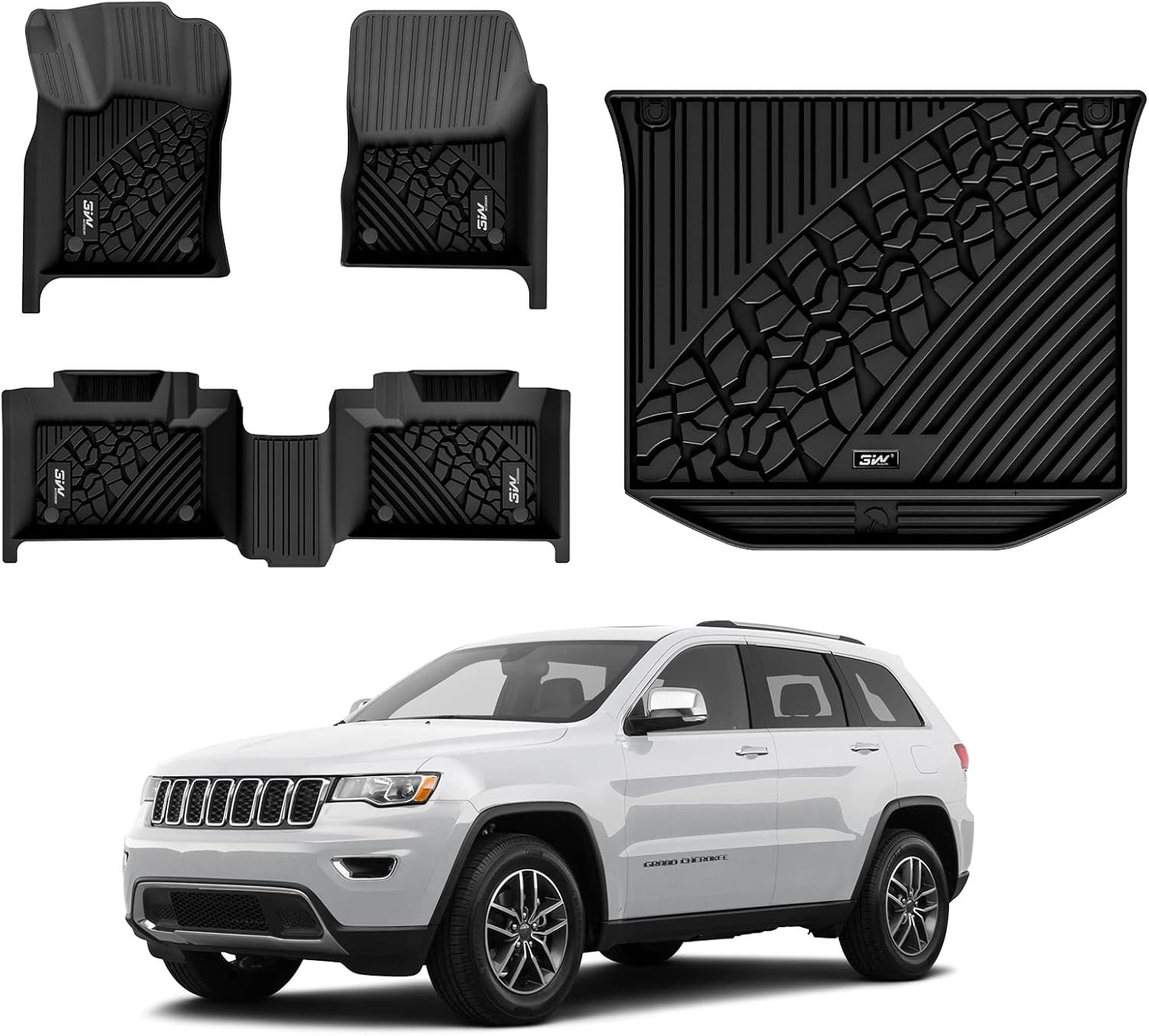 All-Weather Jeep Grand Cherokee Floor Mats & Cargo Liner Protection