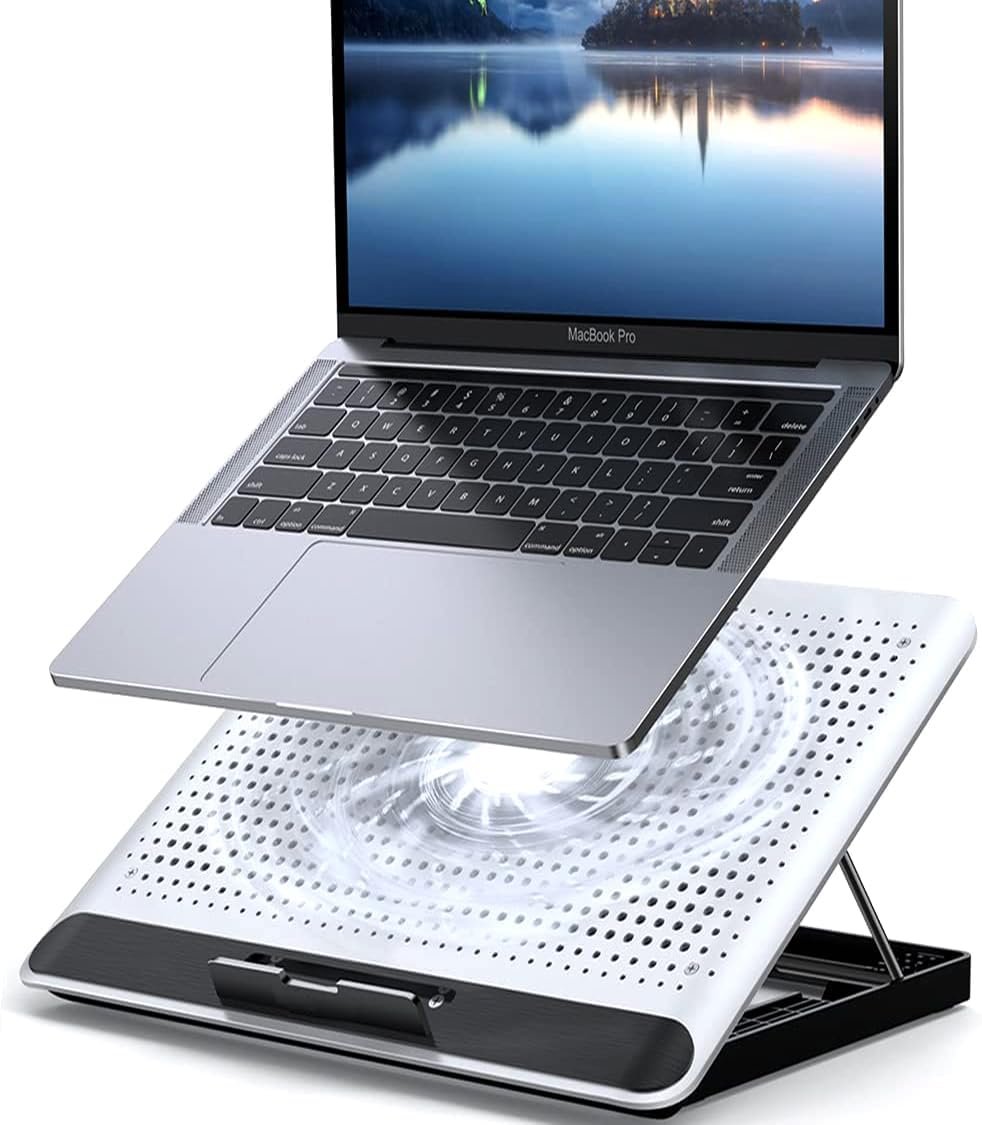 Keep Your Laptop Cool with Aluminum Cooling Pad