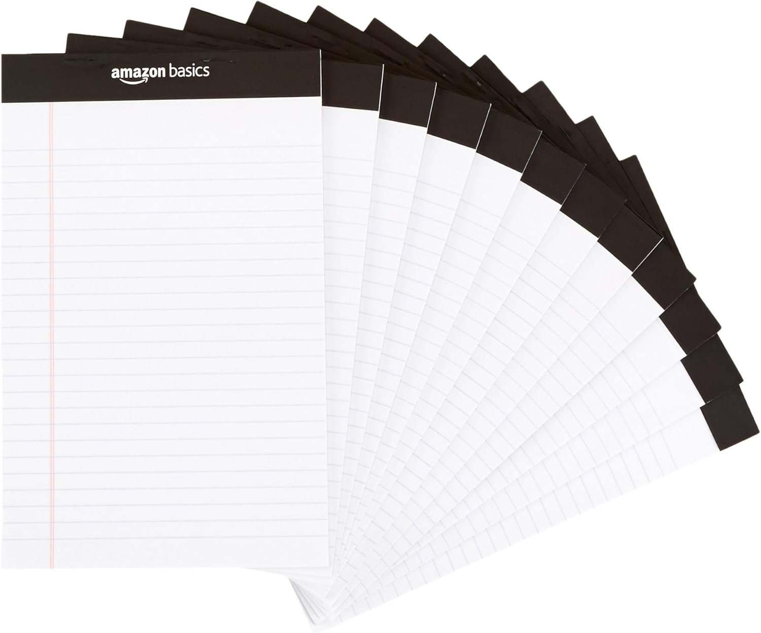 Amazon Basics Narrow Ruled Writing Notepad Pack