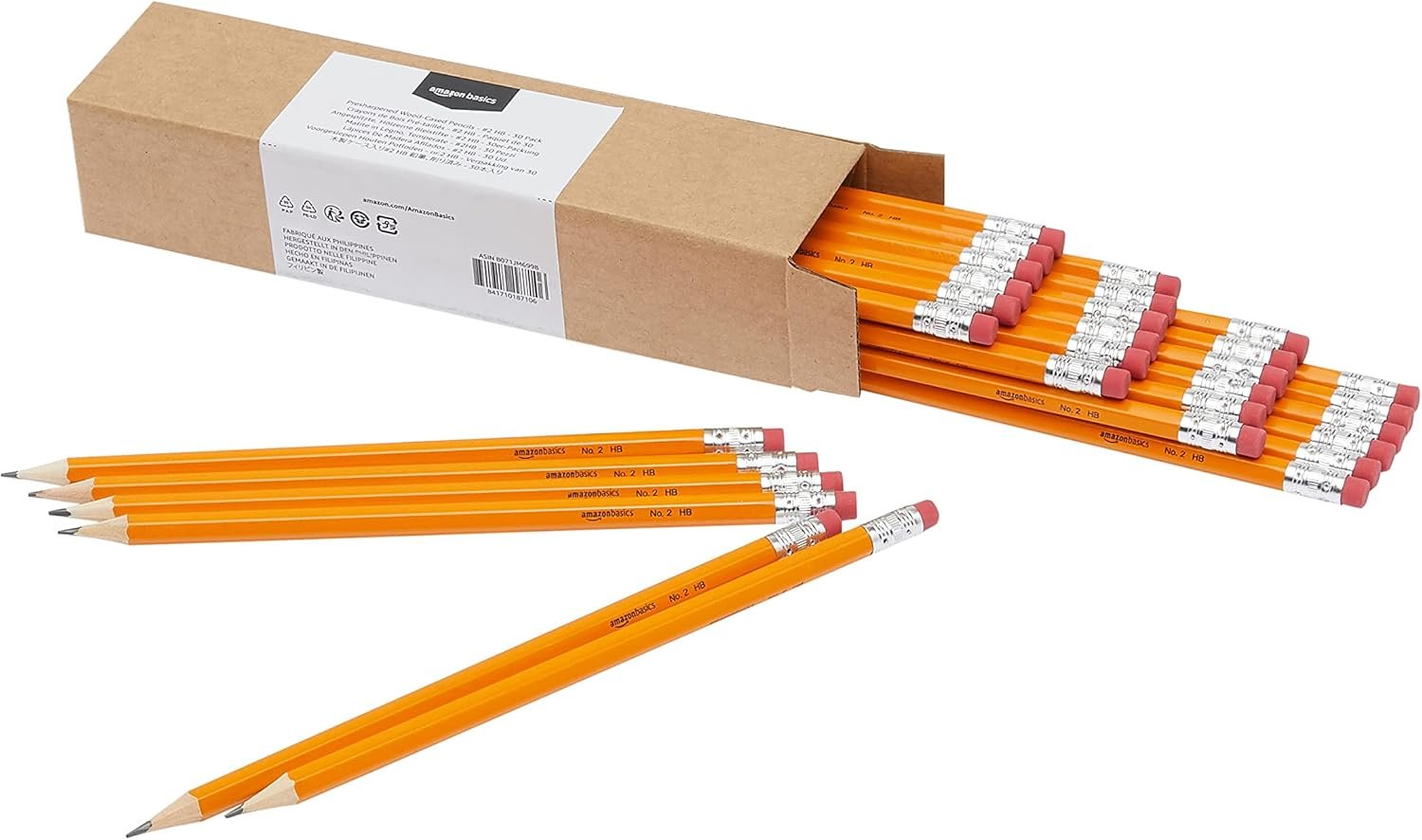 Amazon Basics Pre-sharpened #2 Pencils – 30 Pack