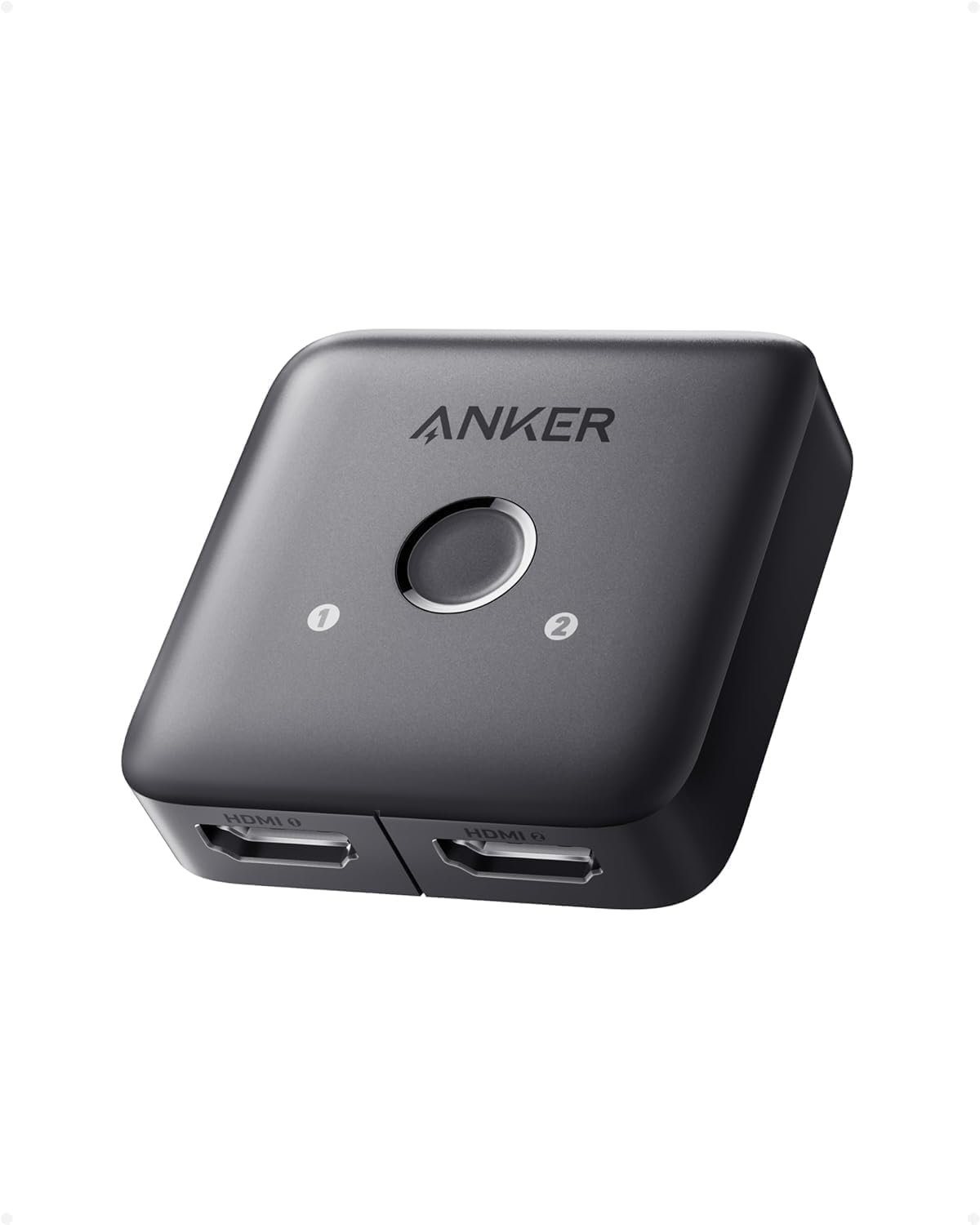Seamless 4K@60Hz HDMI Switch: 2-in-1 Anker