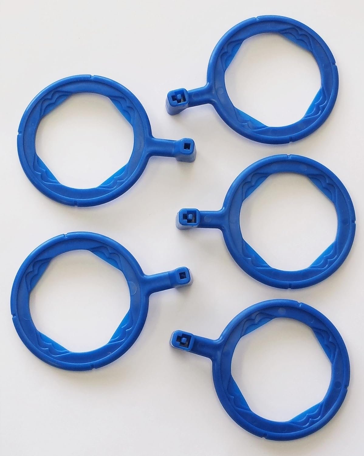Accurate Anterior X-Ray Positioning Ring - 5 Pack Blue