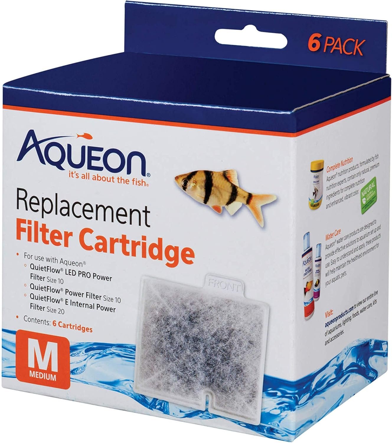 Crystal Clear Water with Aqueon Filter Cartridges