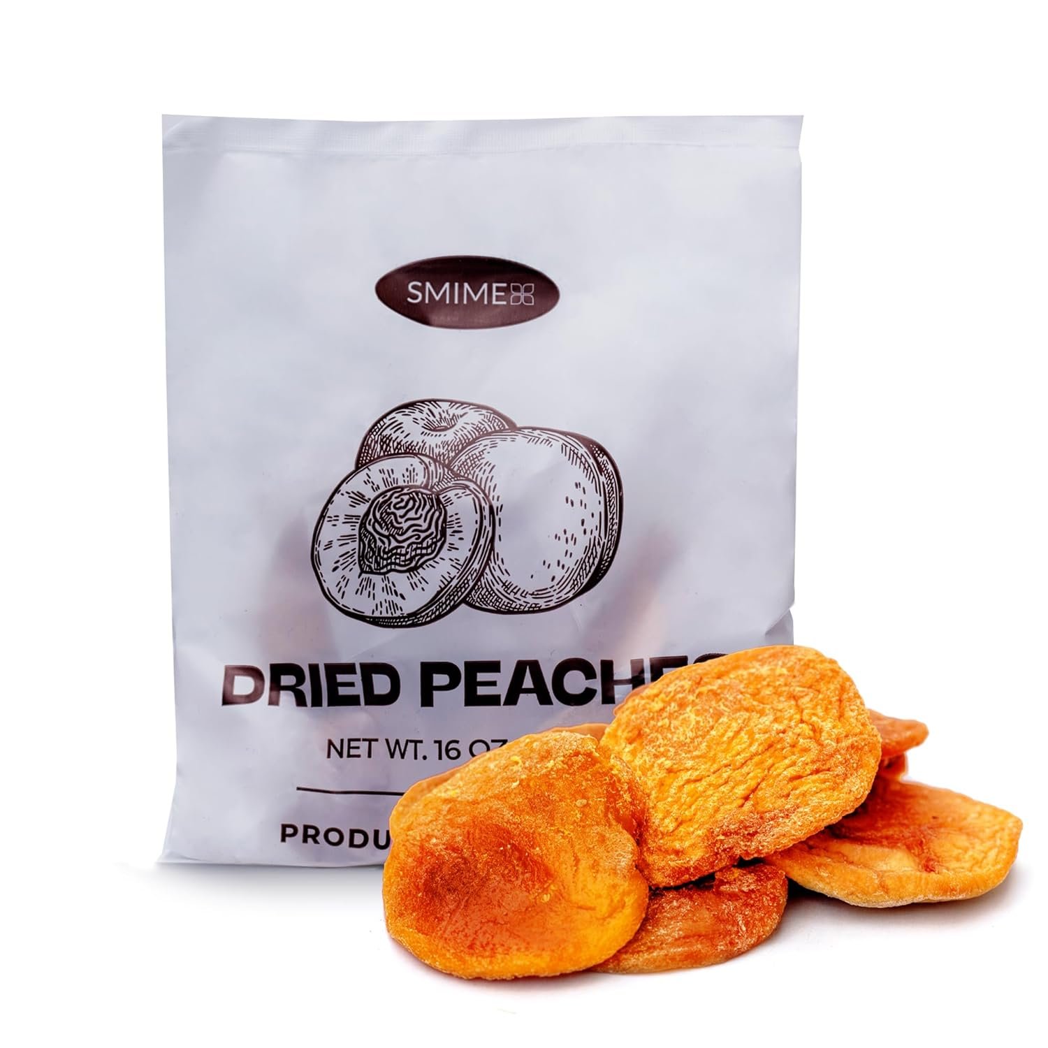 Naturally Sweet Armenian Dried Peaches - No Sugar, 1 LB