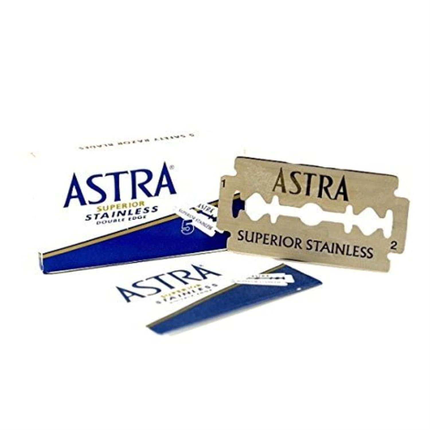 Smooth Shaves Made Simple: Astra Blue Superior Double Edge Blades