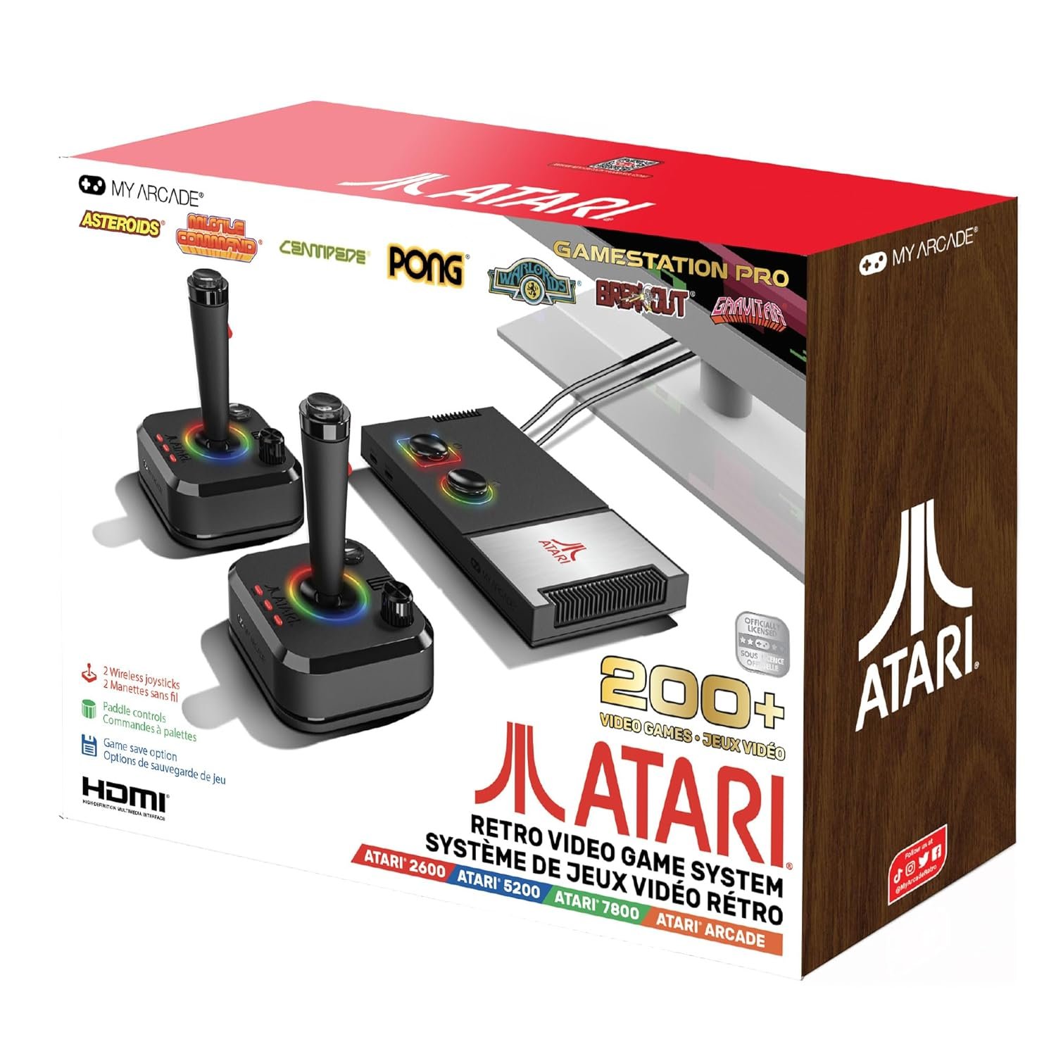 Relive Gaming Glory: Atari Game Station Pro with 200+ Retro Games