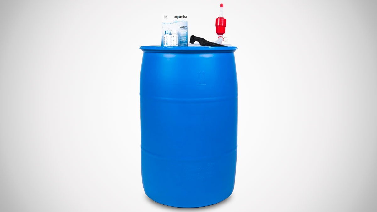 Augason Farms 55-Gallon Water Treatment & Storage Kit