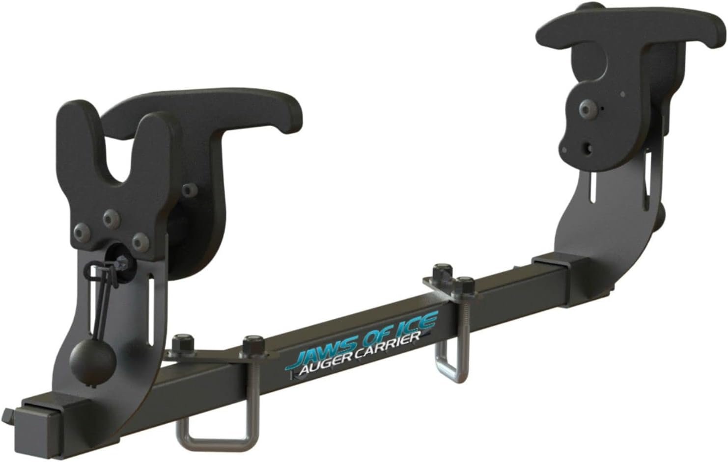 Secure Any Ice Auger in Seconds - Universal Carrier Mount
