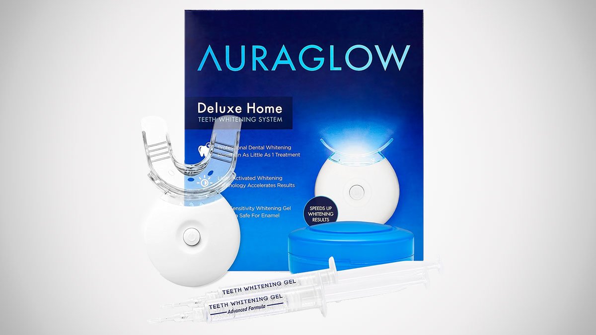 AuraGlow LED Teeth Whitening Kit