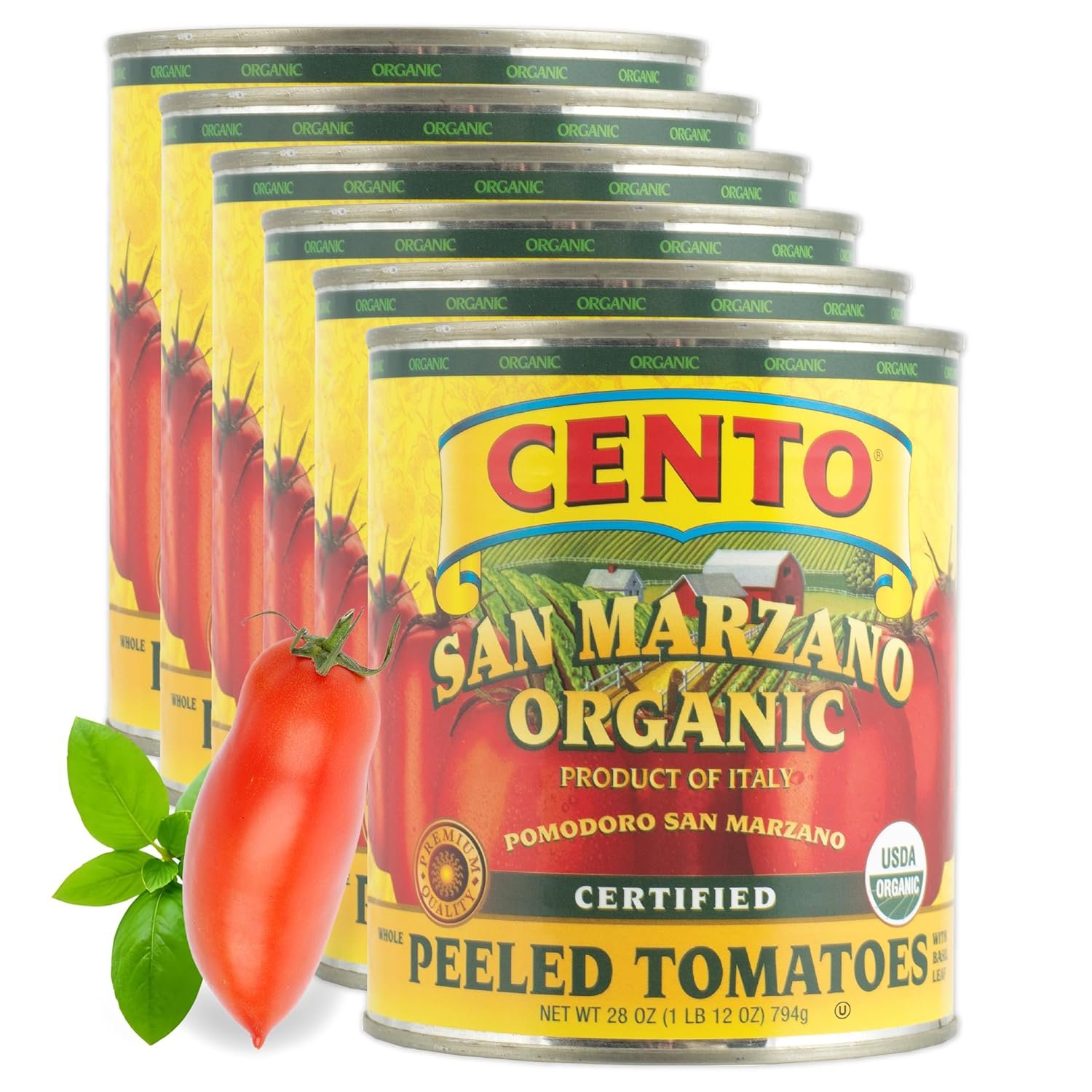 Authentic Italian San Marzano Tomatoes