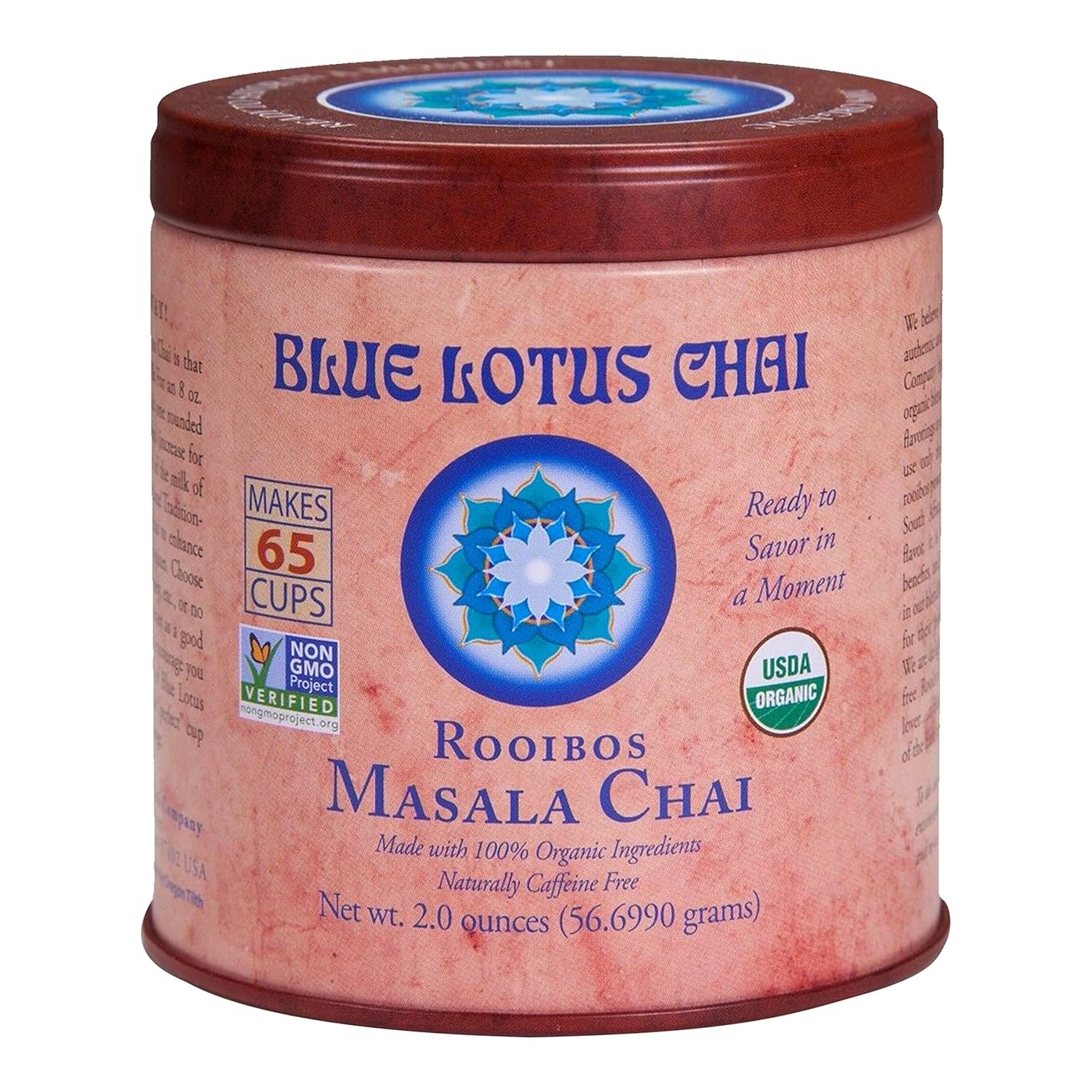 Authentic Rooibos Masala Chai - 65 Cups of Pure Spice