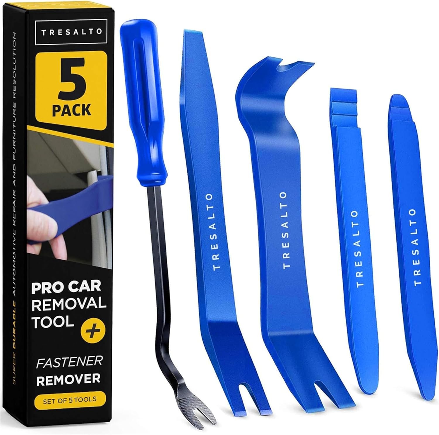 Effortlessly Remove Car Trims with This 5-Piece Tool Set