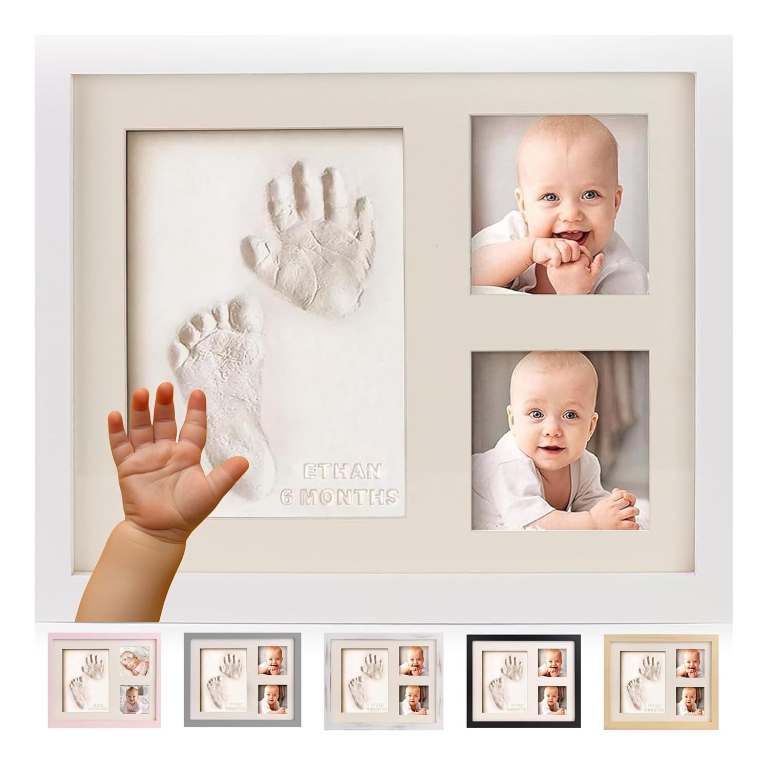 Capture Baby's Tiny Hands & Feet in Clay Forever