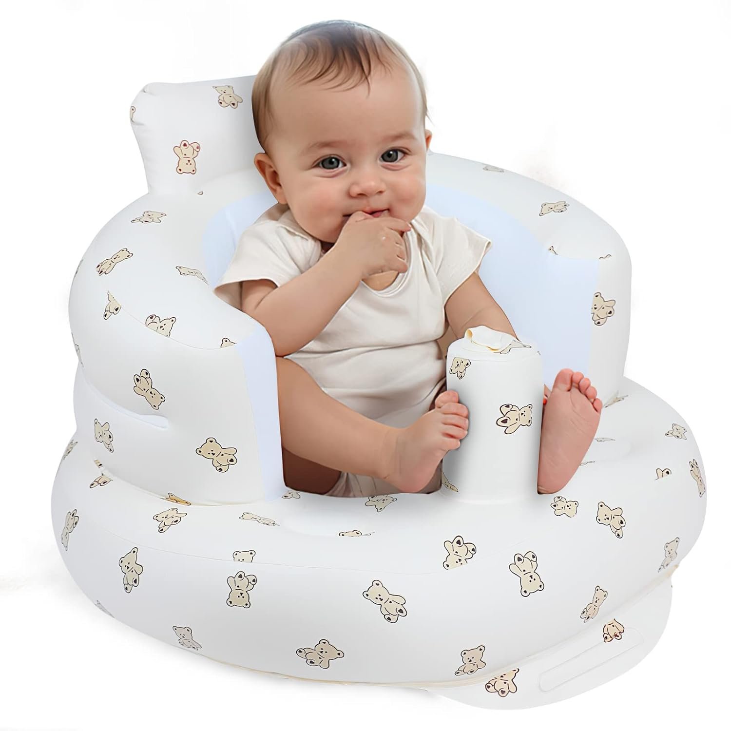 Help Baby Sit Up Safely: Inflatable Support Chair