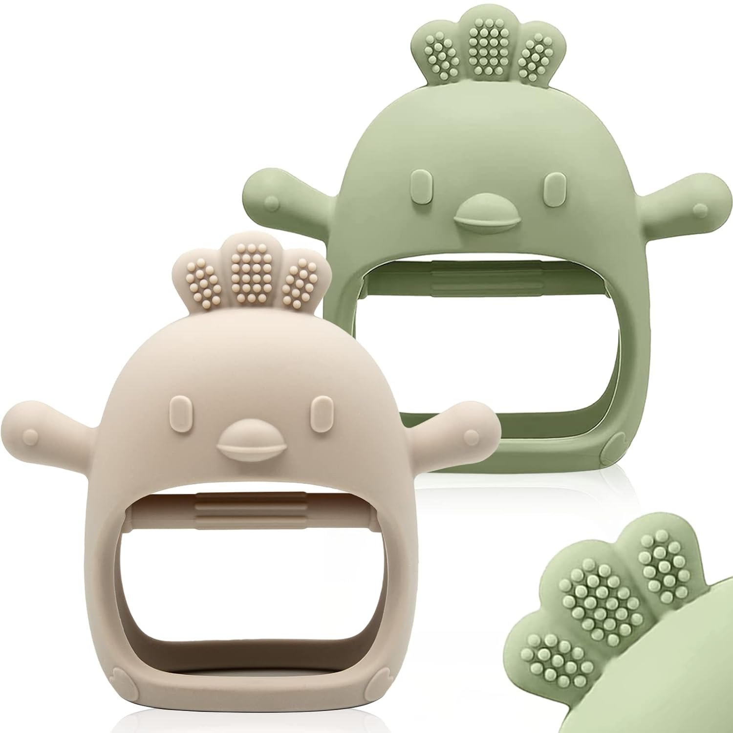 Baby Teething Mittens - Safe Sucking Toys