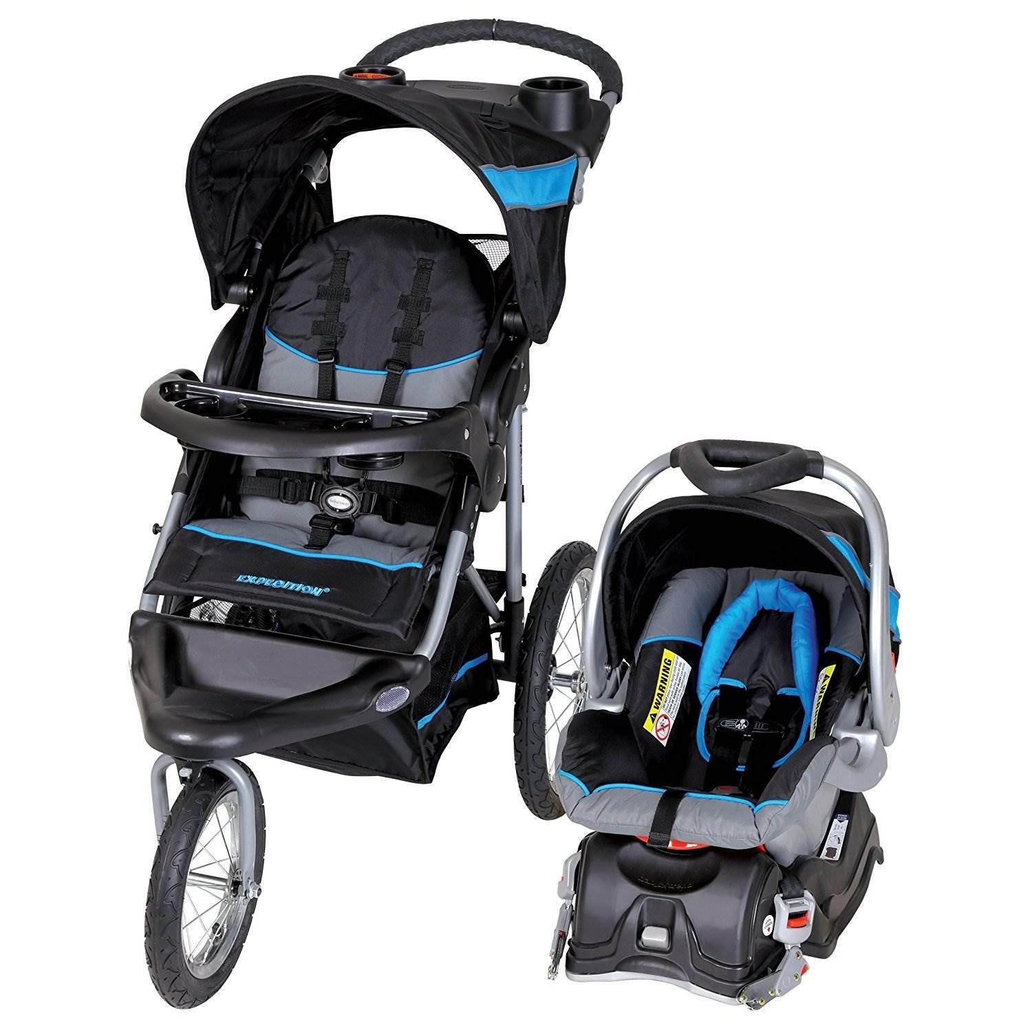 All-Terrain Jogger Travel System for Safe Baby Adventures