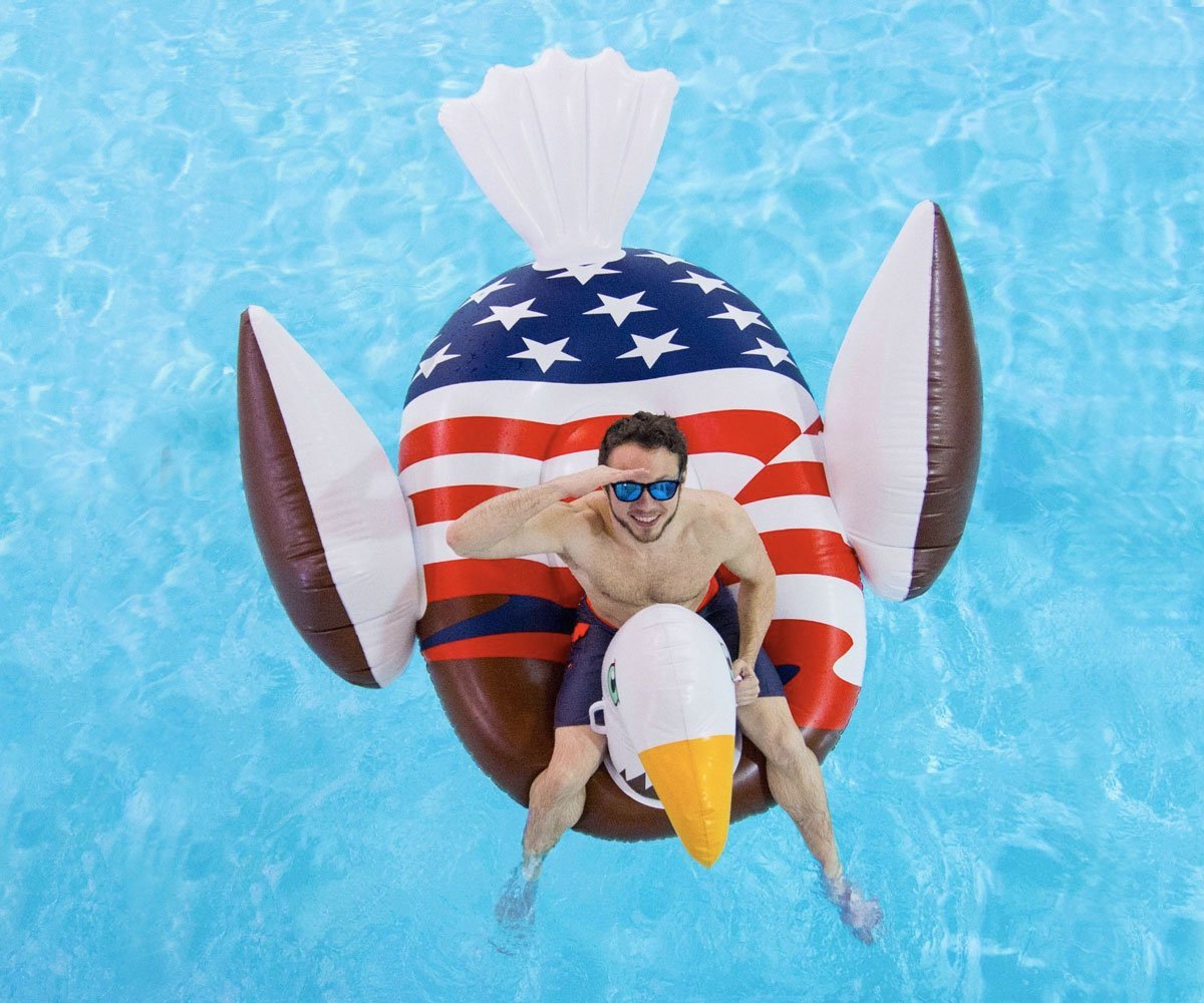 Bald Eagle Pool Float