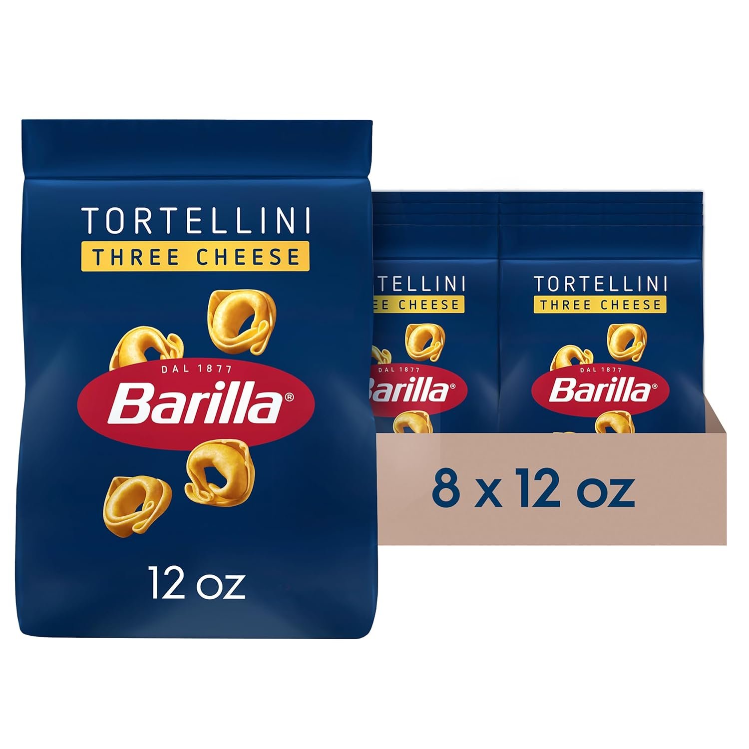 Authentic Italian Three Cheese Tortellini - Ready in Minutes