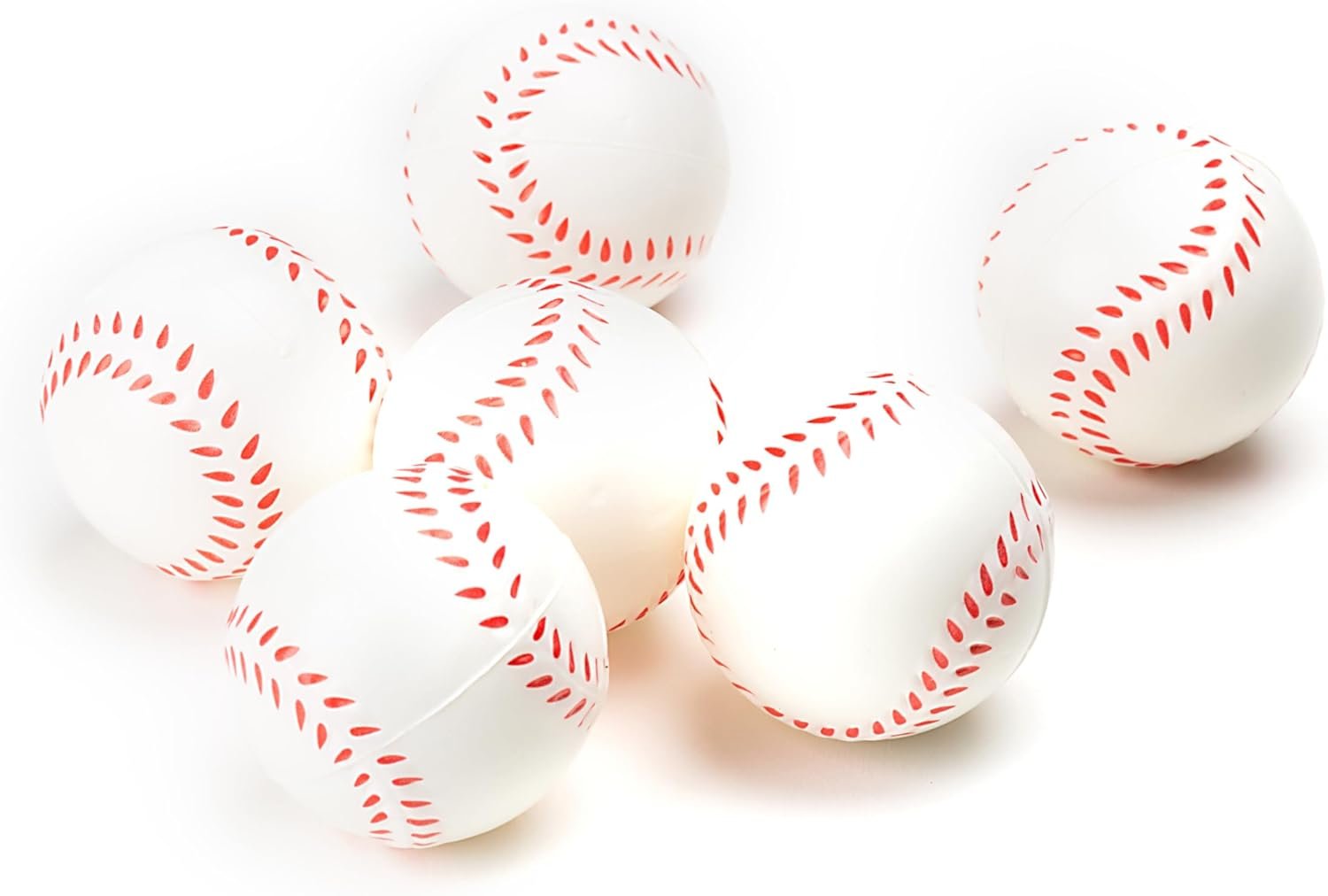 Baseball Stress Balls - Fun Squeeze Toys for Kids' Grip & Dexterity