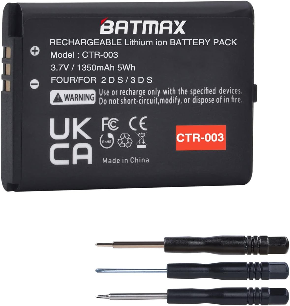 Power Up Your Nintendo 3DS with Batmax Replacement Battery