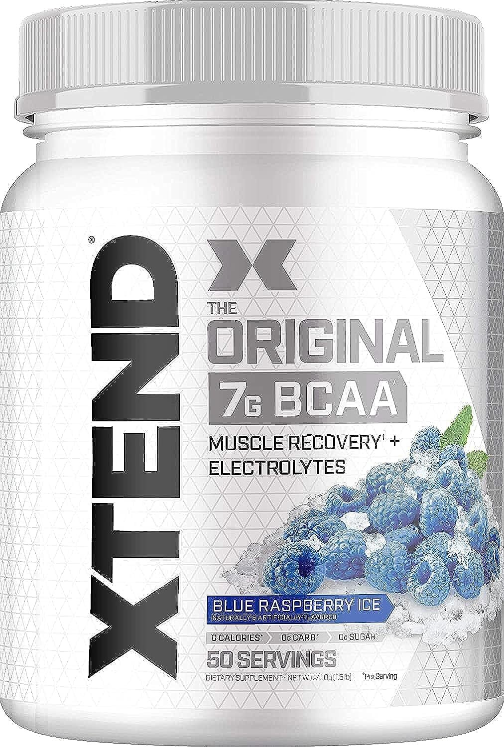 BCAA Recovery Drink - Blue Raspberry Ice Flavor
