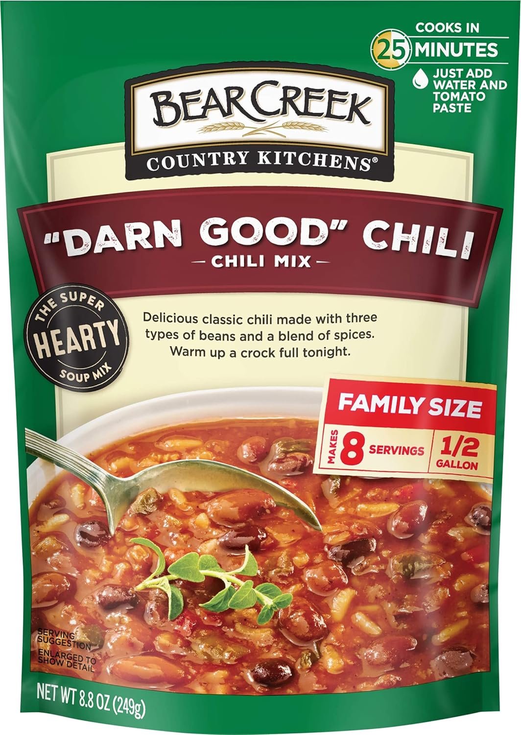 Hearty Bear Creek Darn Good Chili Mix