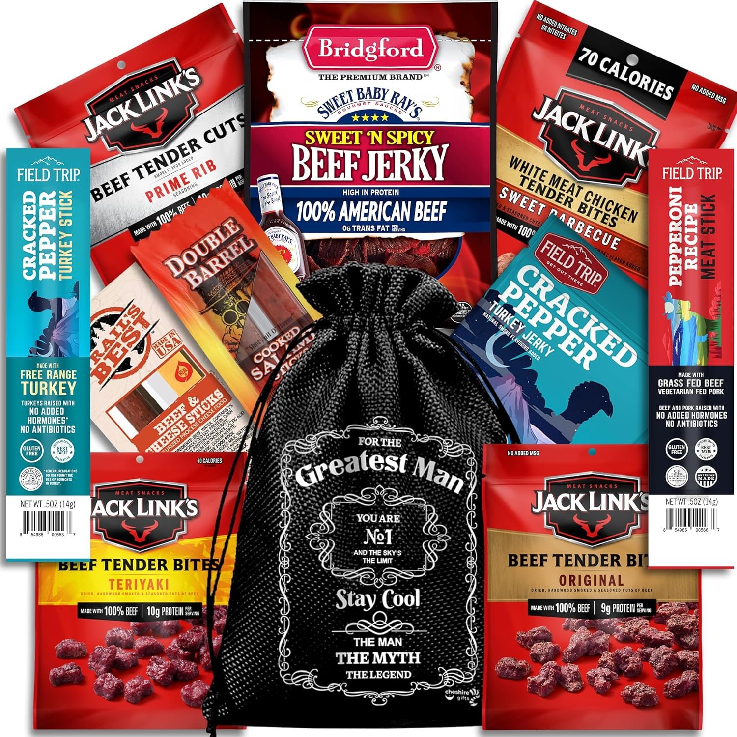Ultimate Beef Jerky Gift Basket - The Perfect Surprise for Dad