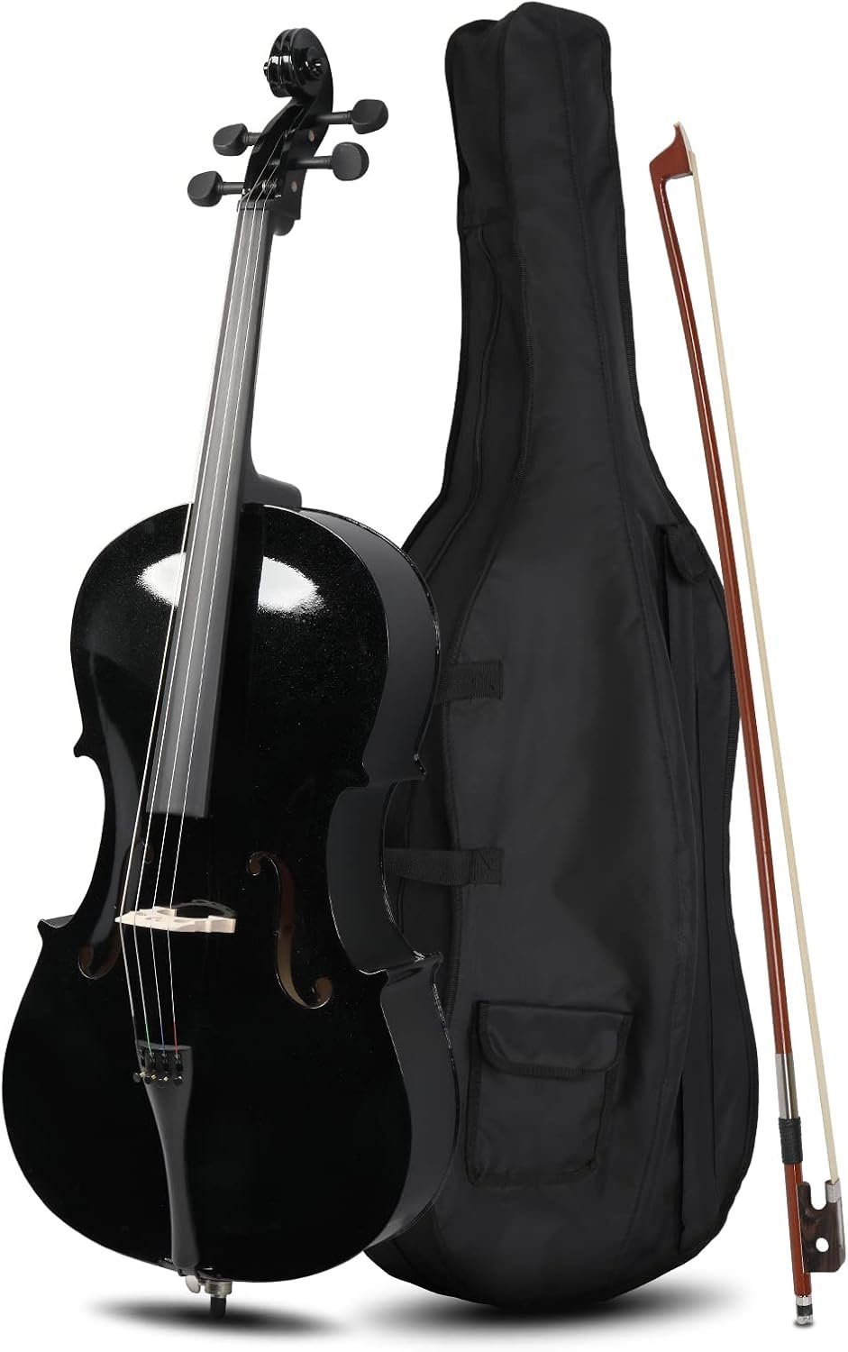 Beginner-Full Size Cello Set with Premium Accessories