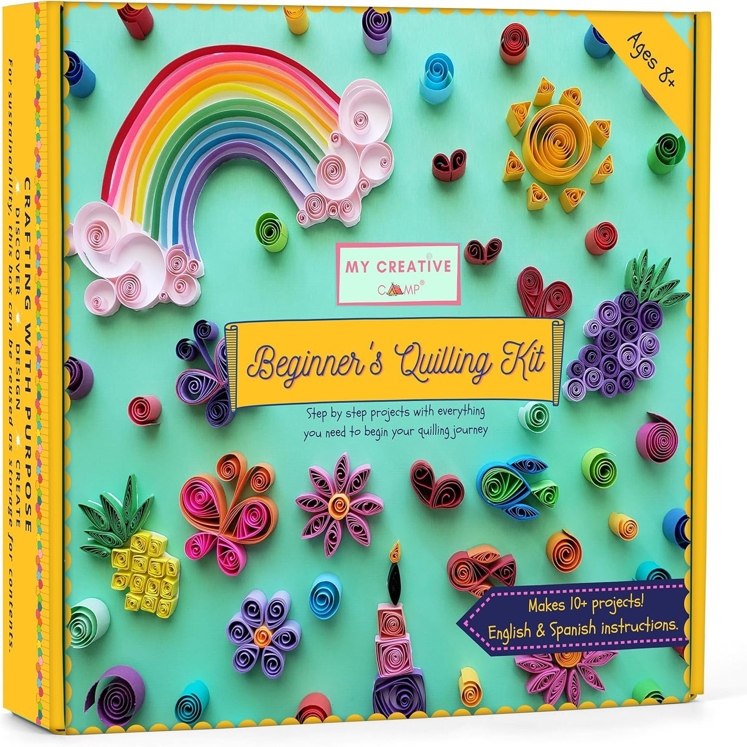 Beginner's Quilling Kit: Learn Paper Art Easily