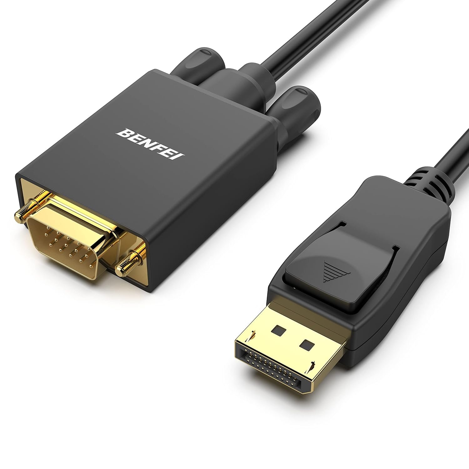 High-Quality DisplayPort to VGA Cable for Monitors