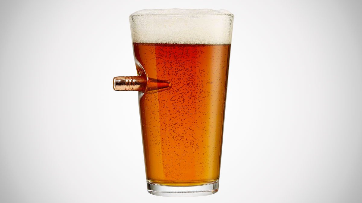 BenShot Bullet Pint Glass