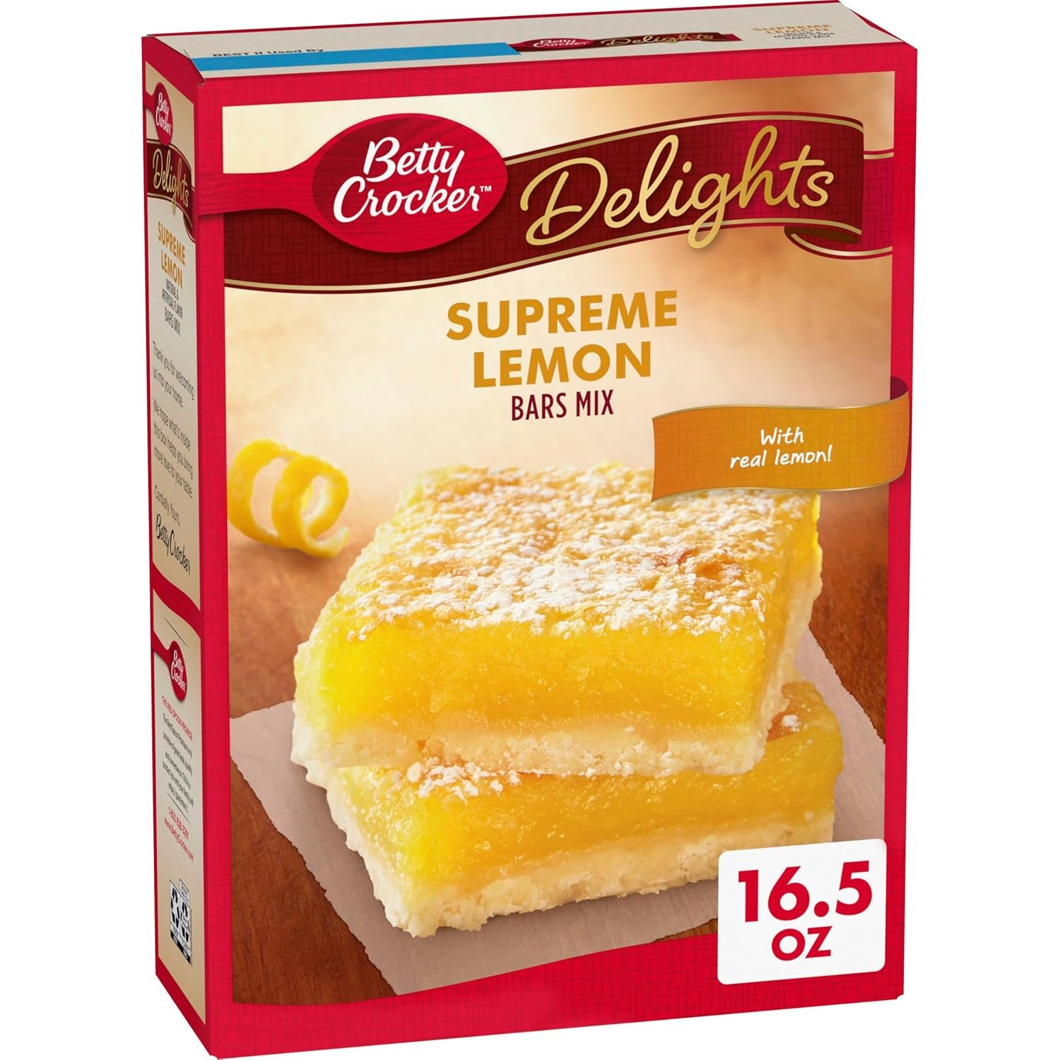 Betty Crocker Lemon Bars Mix - Easy Baking Delight