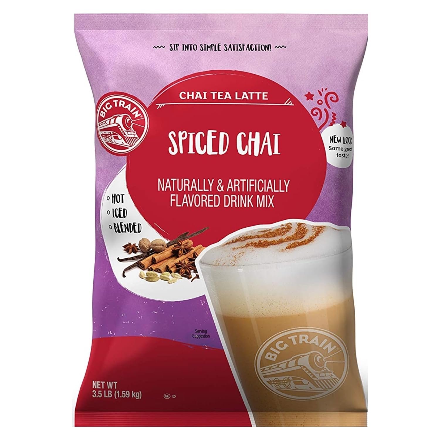 Rich & Creamy Chai Latte Mix - Instant Spiced Tea Beverage