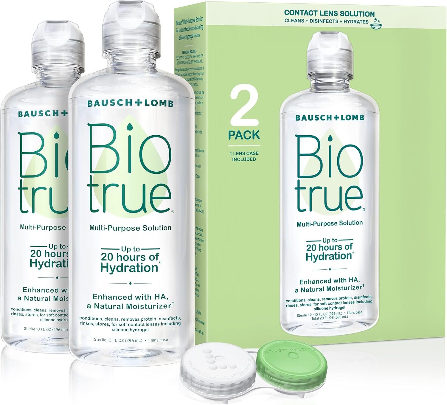 Biotrue: 20-Hour Moisture for Comfy Contacts (Pack of 2)