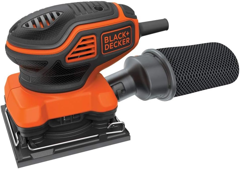 Compact Powerhouse: BLACK+DECKER 2.0 Amp Orbital Sander