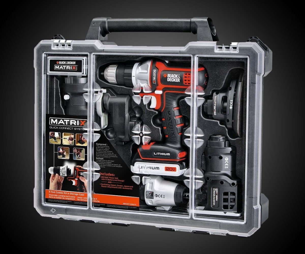 Black & Decker Matrix 6-Tool Combo Kit