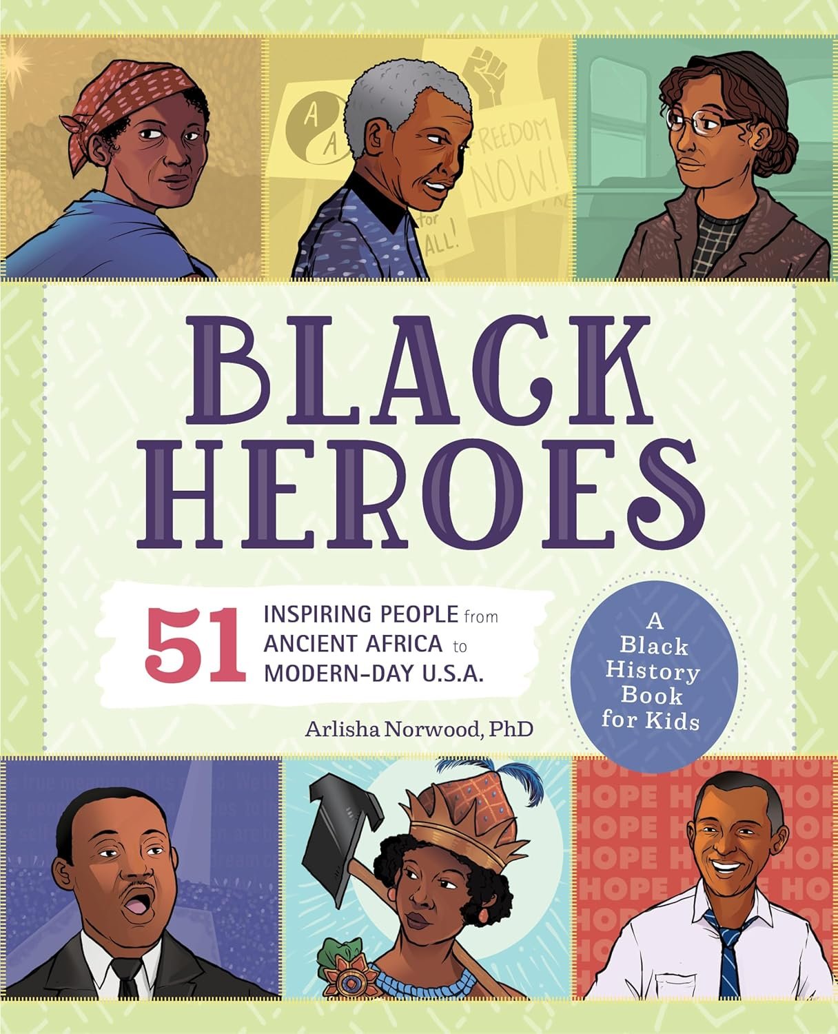 Inspiring Black Heroes Book for Kids