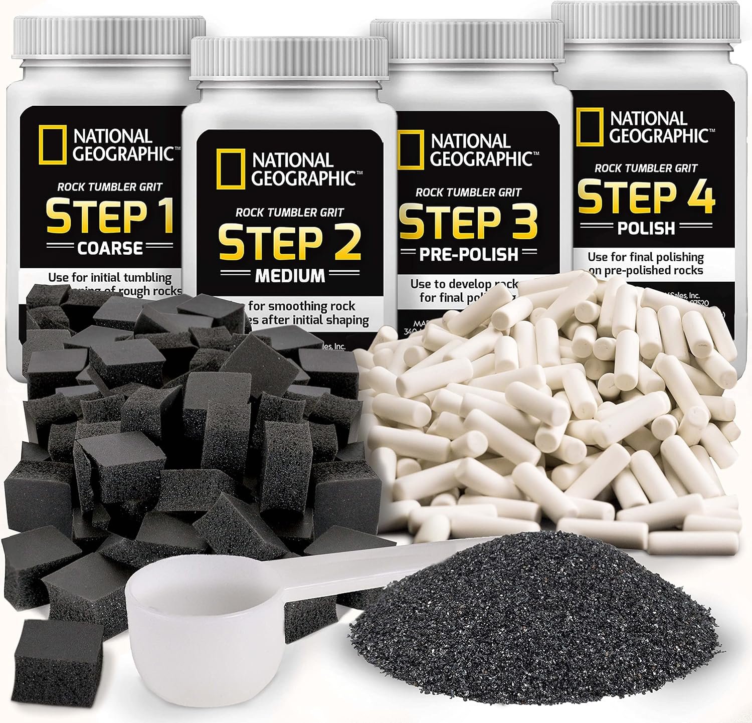 Perfect Rock Polish: Complete Tumbling Media Kit