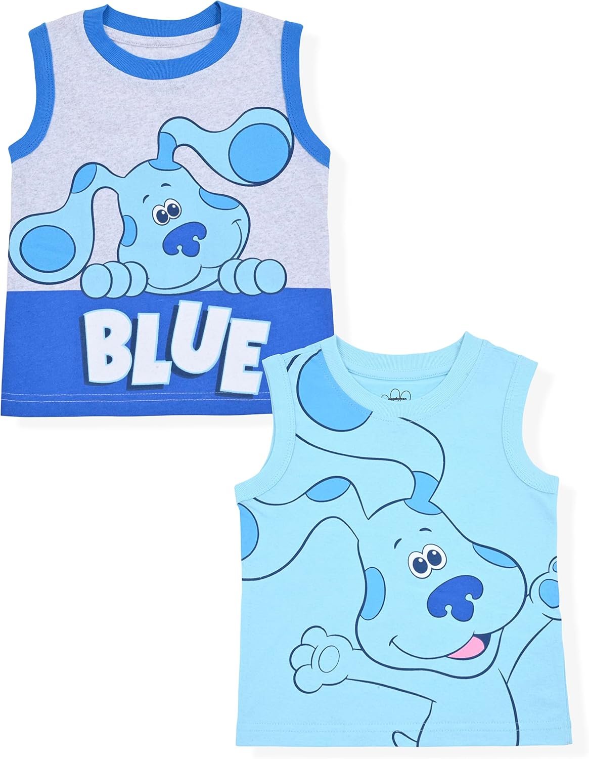 Blue's Clues 2-Pack Tank Tops for Toddlers - Blue & Grey