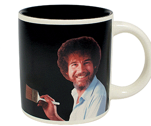 Bob Ross Heat Reactive Mug