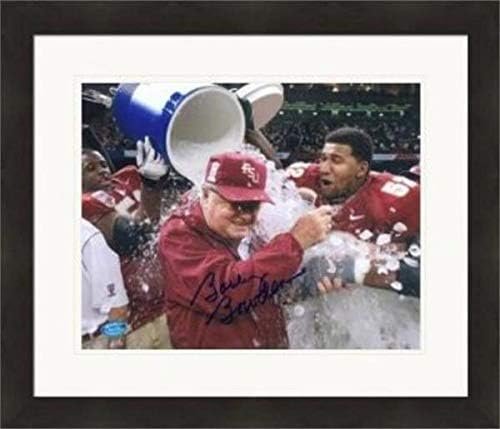 Authentic Bobby Bowden FSU Autograph - Collector's Display