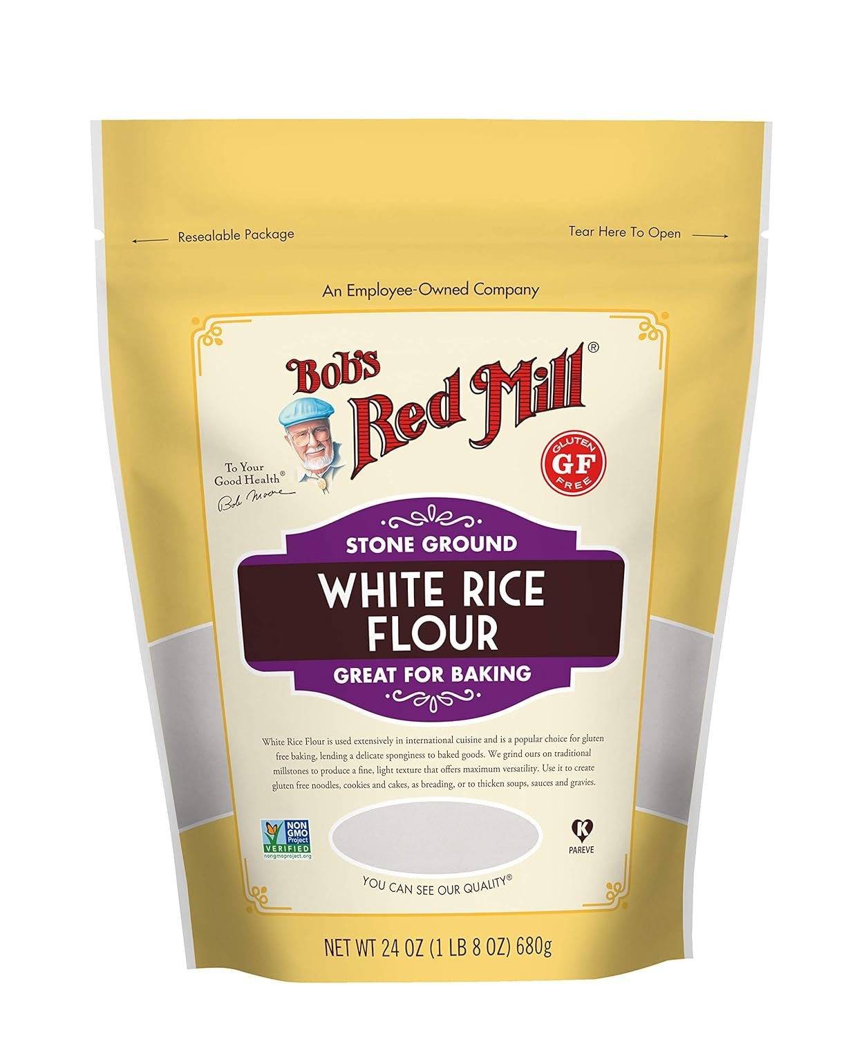 Bob's Red Mill Gluten Free Rice Flour - 1.5 lb