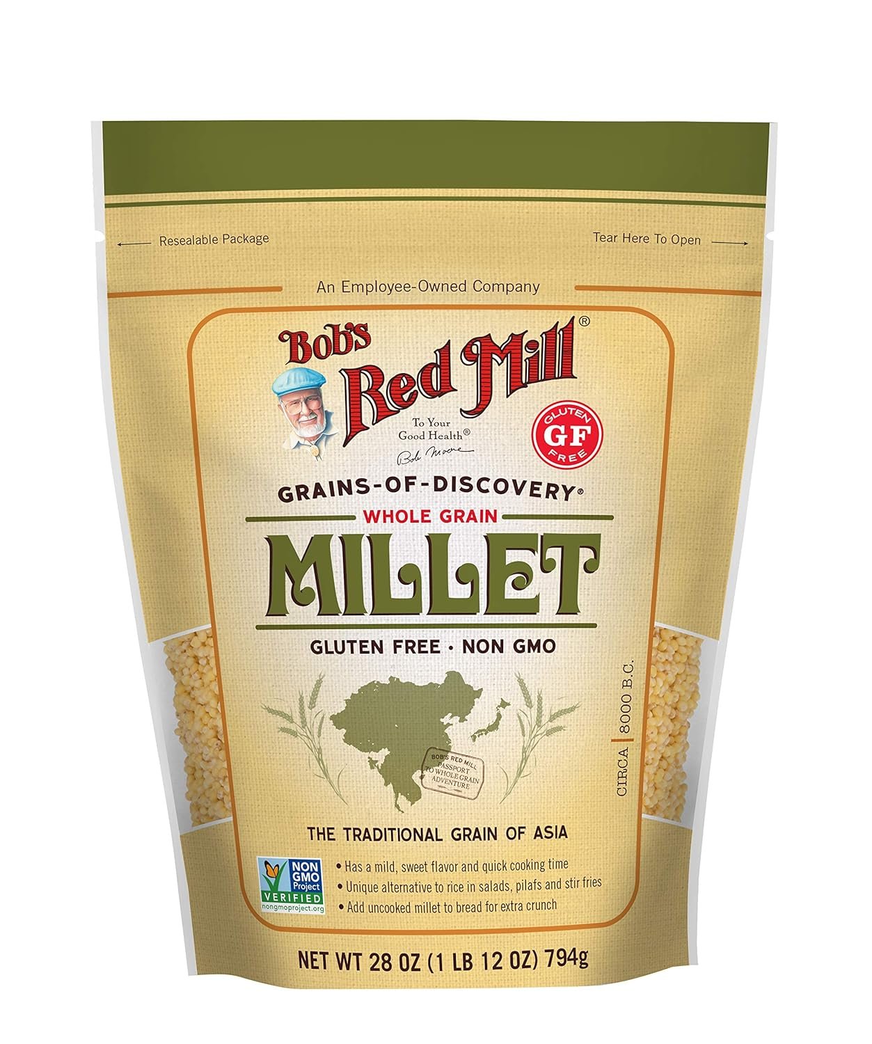 Nutritious Bob's Red Mill Millet - 28oz