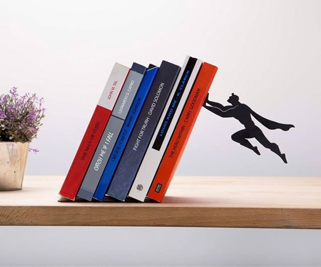 Book & Hero Bookend