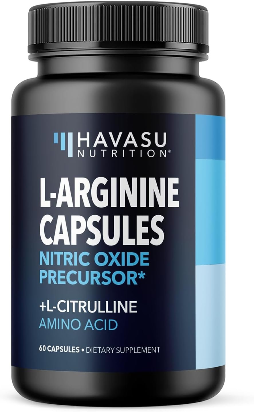 Boost Endurance: L-Arginine & Citrulline Capsules