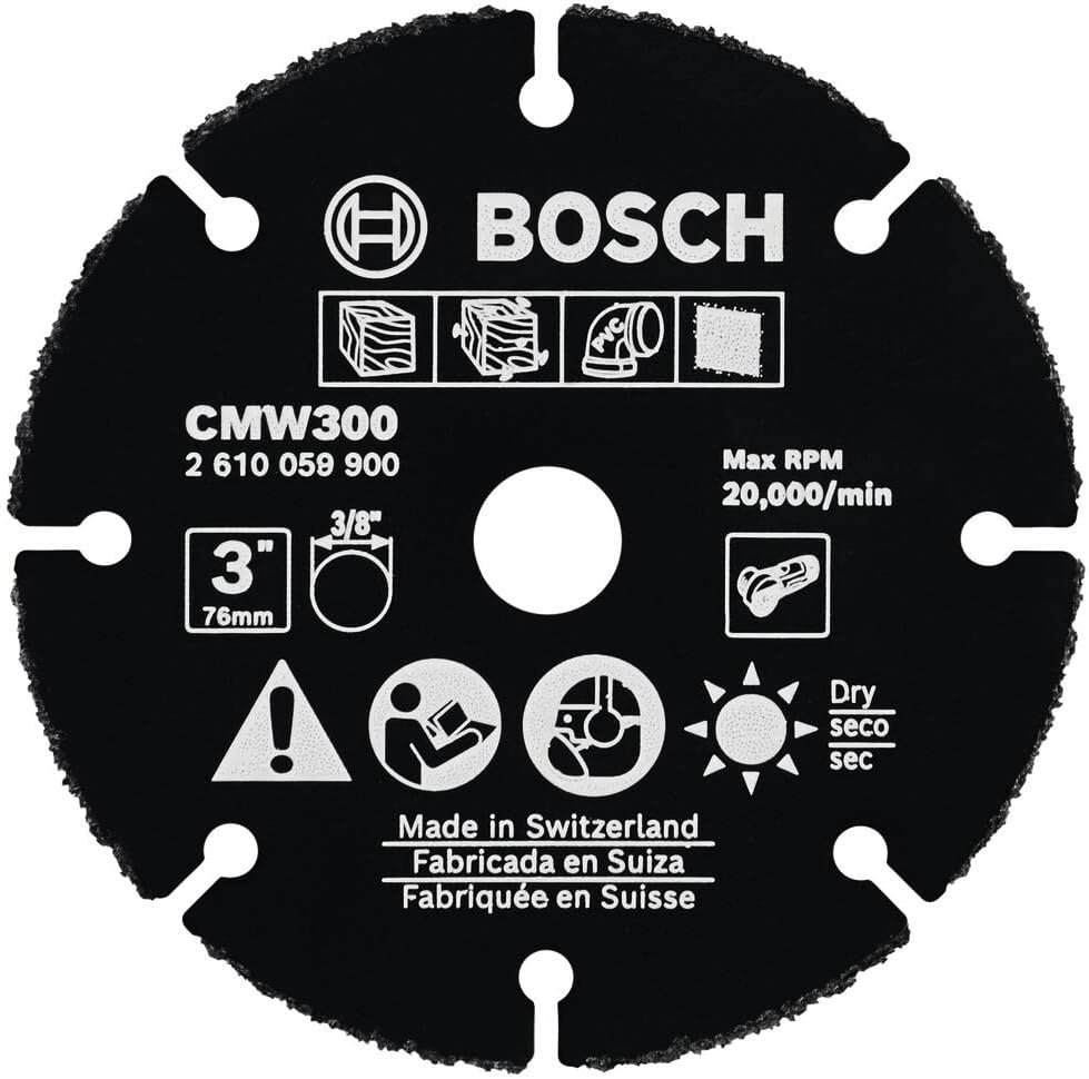 Cut Through Anything: Bosch Carbide Multi-Wheel
