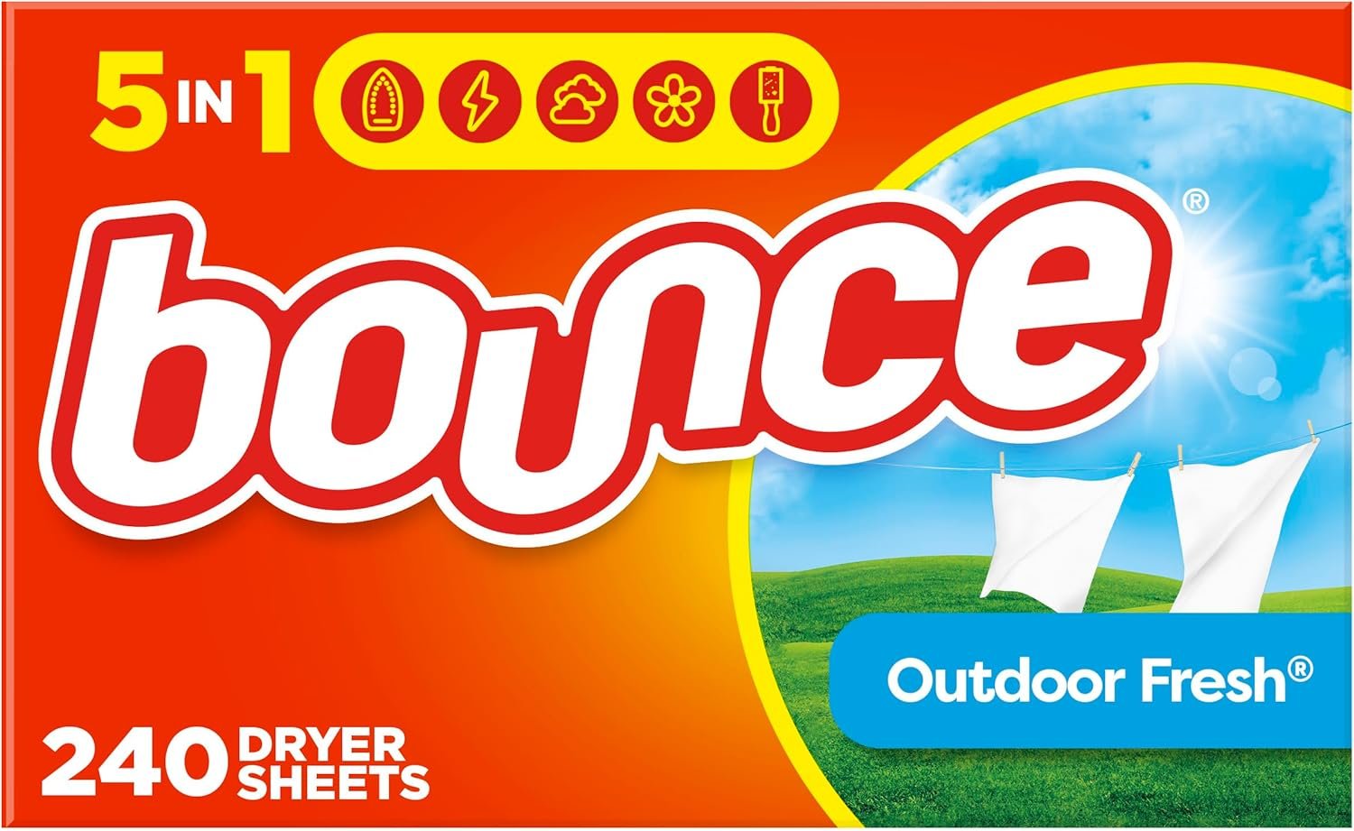 Bounce Fabric Softener Sheets - Outdoor Fresh
