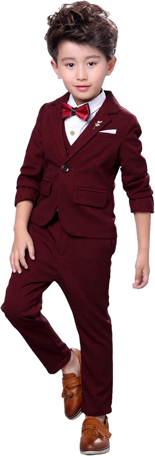 Complete Formal Suit Set for Boys 3-10 Years