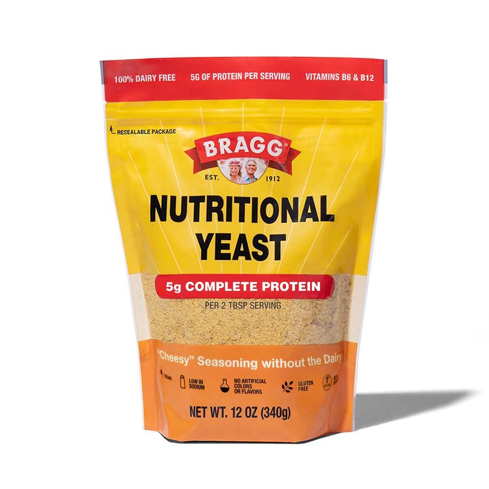 Vegan Cheesy Bliss: Nutritional Yeast Seasoning