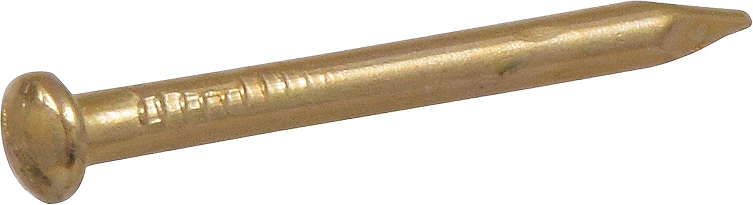 Brass Plated Escutcheon Pins - Perfect for Any Project